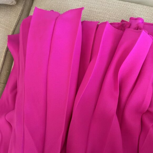 BEST Acler Trusley Maxi Dress AU6/US2 Violet Pink Cocktail Wedding Formal - Picture 7 of 9